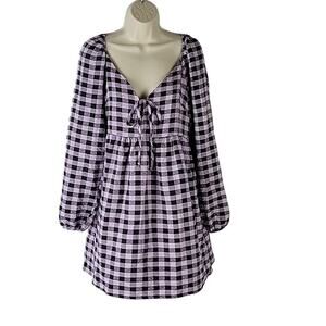 Wild Fable Long Sleeve Midi Dress, Amethyst, Size M, NWT